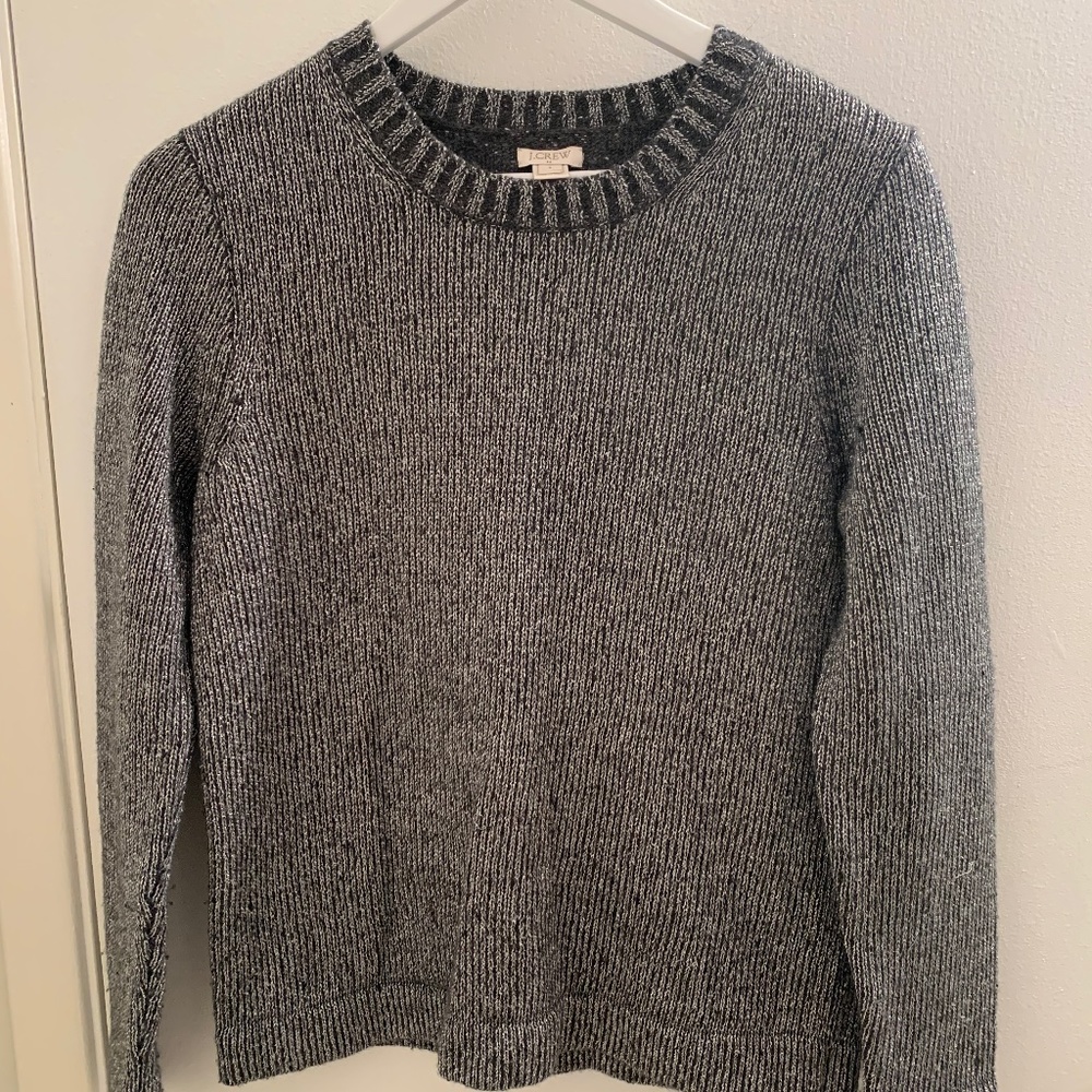 Sweater with shimmer